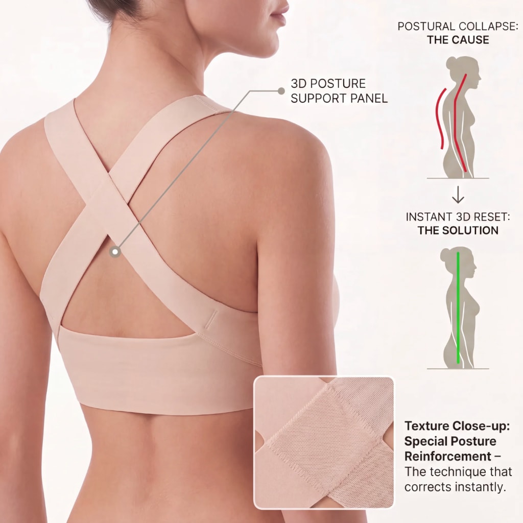 3 D Posture Bra